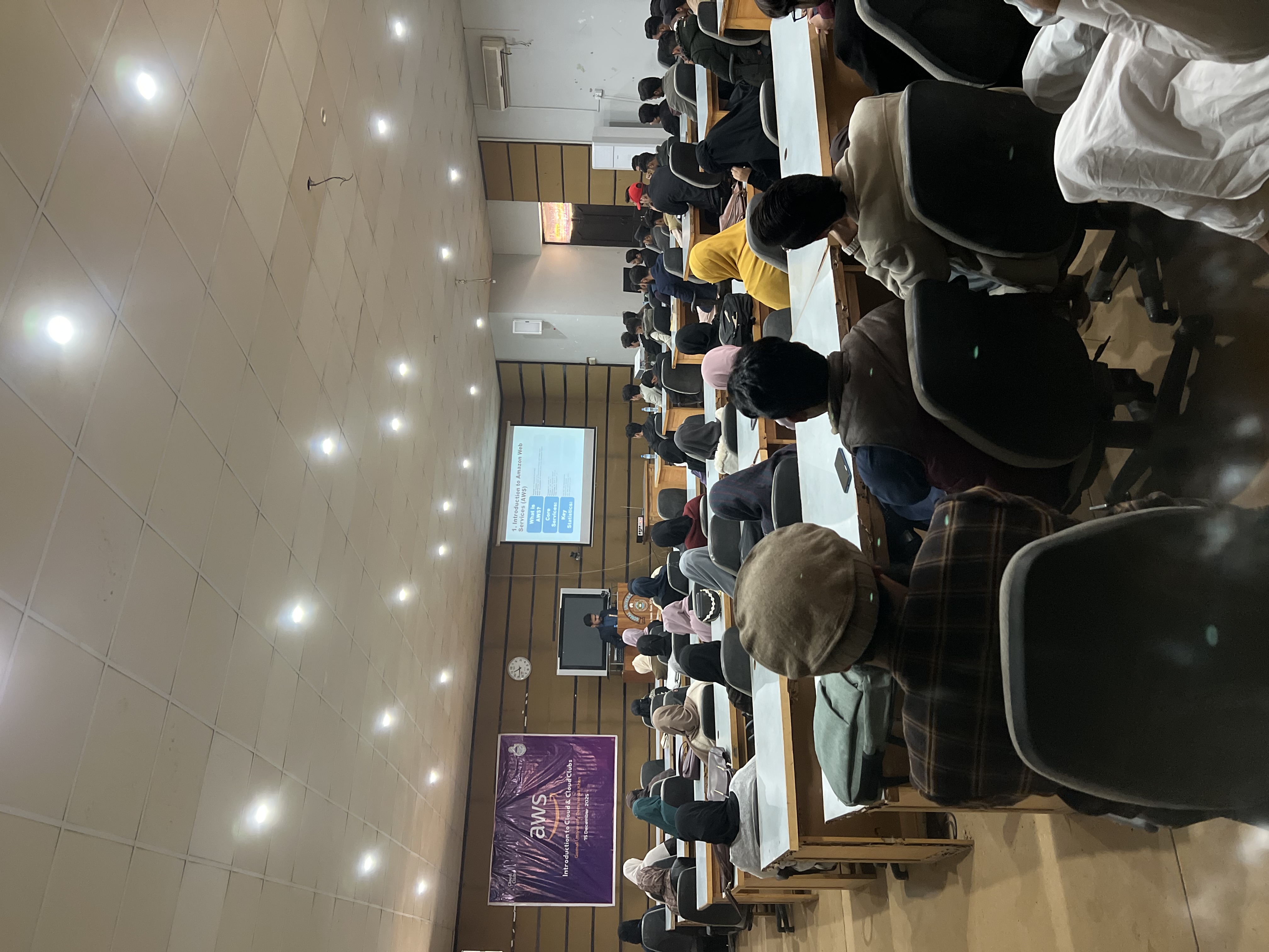 AWS Student Builder Group community event